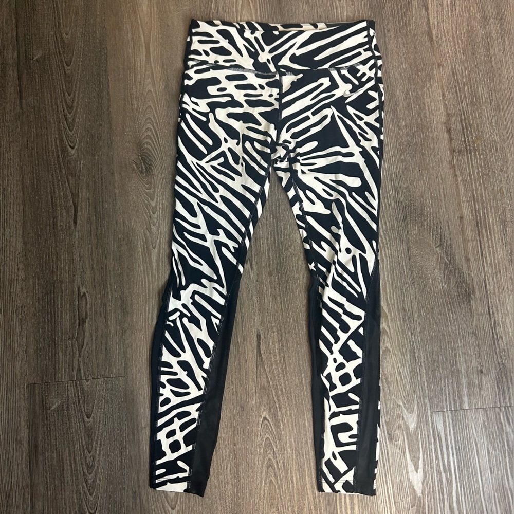 Nike Epic Lux Running Tights XL 🖤🤍 Zebra Print Dri-FIT
